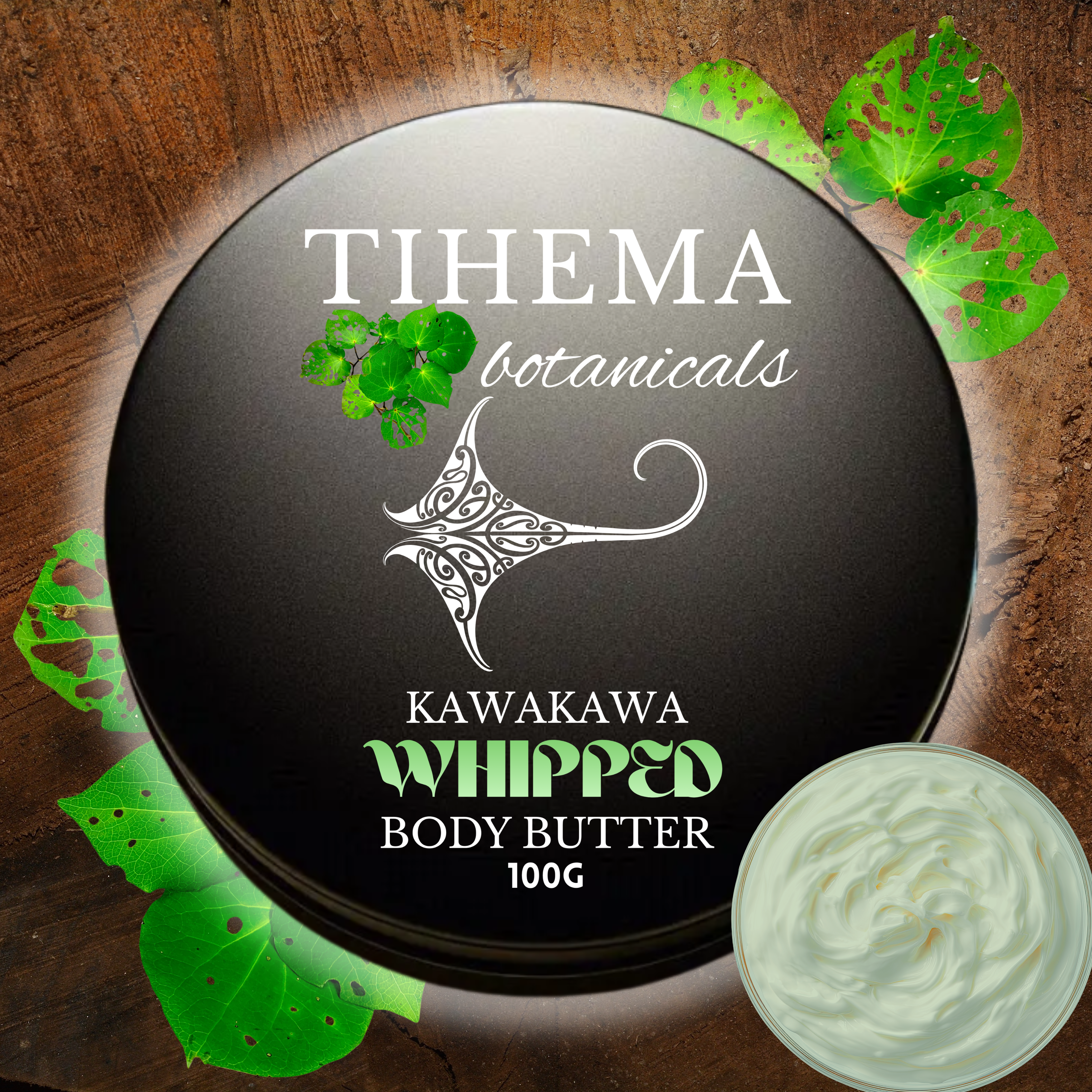 Whipped Kawakawa Butter